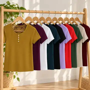 تیشرت پشت گیپور دار