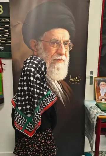 چفیه روسری انا علی العهد