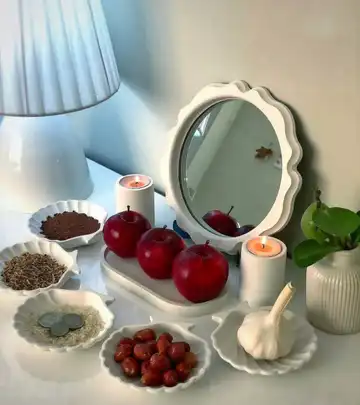 ست هفت‌سین سنگی صدفی کامل