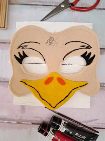 نقاب شترمرغ🐫🐔