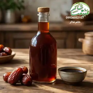 سرکه خرما طبیعی طبیعت شاکر 