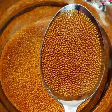 خاکشیر تمیز درجه یک بدون تلخی 