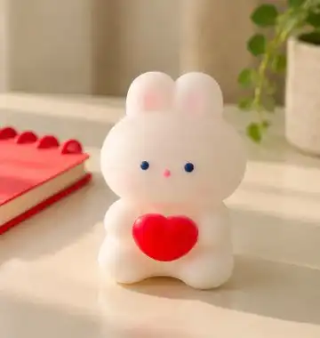 چراغ خواب خرگوش قلب قرمز