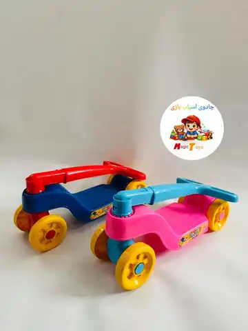 اسکوتر پلاستیکی زرین کودک چهار چرخ