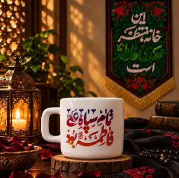 فنجان طرح تمام سپاه علی فاطمه بود