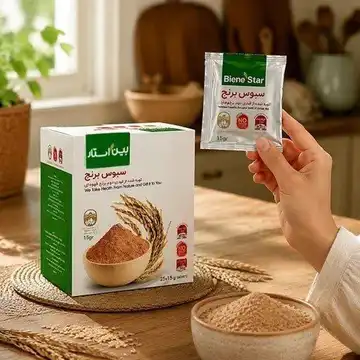 سبوس برنج ۲۵ ساشه‌ای