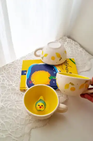 فنجان سورپرایزی جوجه لیمویی