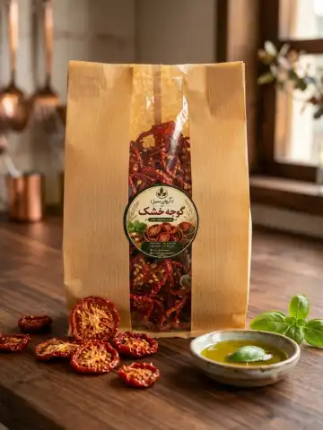 گوجه خشک آروان سبز