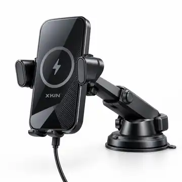 هولدر شارژر بی‌سیم خودرو ایکس کین مدل XK-HOLDER21 | مکنده و شارژ سریع
