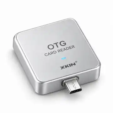 کارت‌خوان OTG ایکس کین مدل XK-OTG13 | مبدل 3 در 1 Micro USB