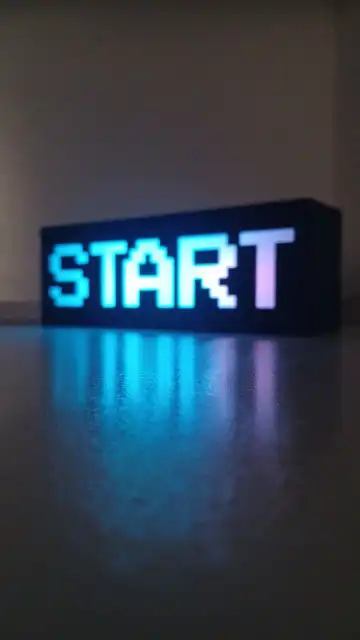 آیکون لایت گیمینگ طرح START