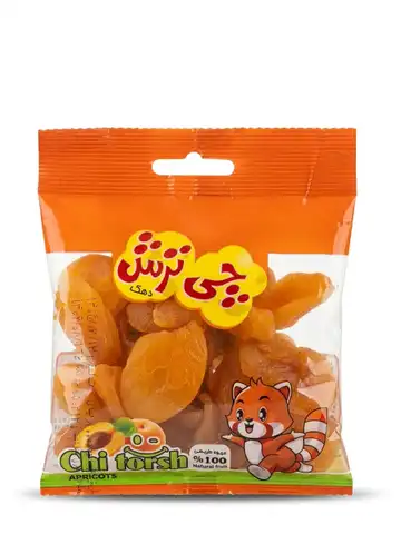 زرد آلو فراوری شده 100گرمی چی ترش دهک