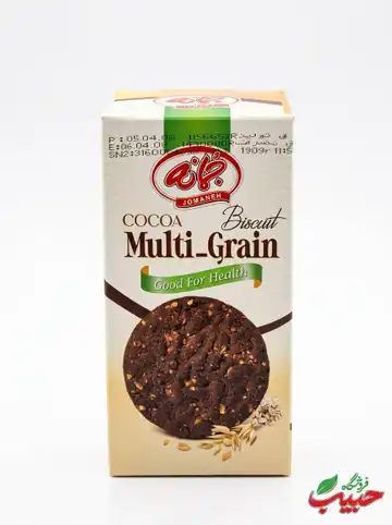 بیسکوییت جمانه چند غله کاکائویی  190گرم