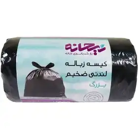 کیسه زباله رولی مشکی ریحانه 1 کیلوگرم