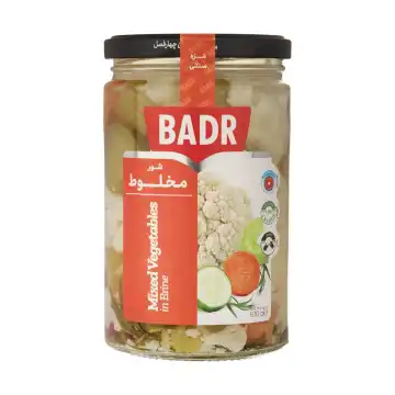 شور مخلوط بدر - 630 گرم