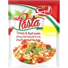 پاستا نیمه آماده با طعم گوجه فرنگی و ریحان الیت 180 گرمی