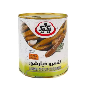 خیارشور ریز نمکی یک و یک - 770 گرم