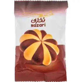 کلوچه دو رنگ وانیلی نظری – 55 گرم