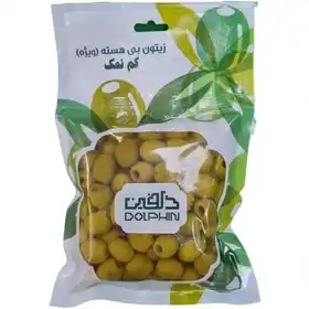 زیتون بی هسته ویژه دلفین وزن 400 گرم