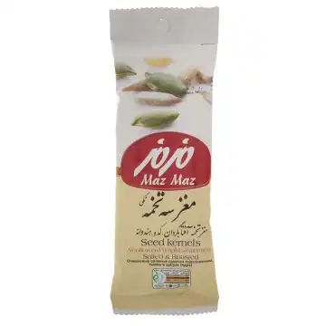مغز سه تخمه نمکی مزمز مقدار 40 گرم