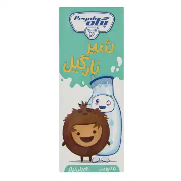 شیر نارگیل پگاه مقدار 0.2 لیتر
