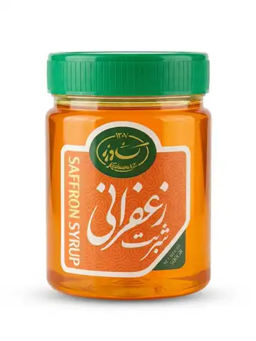 شربت زعفرانی کشاورز _ 500گرمی