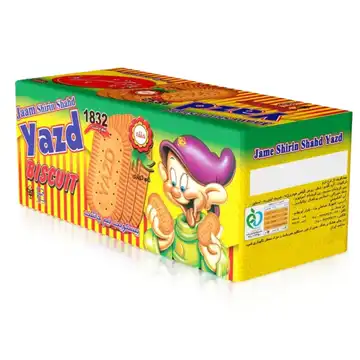 بیسکوییت نیم چاشت جام شیرین شهد یزد - 1100 گرم