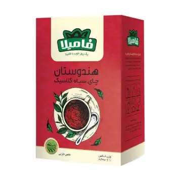 چای سیاه کلاسیک هندوستان فامیلا - 450 گرم