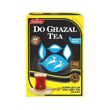 چای سیاه شکسته سیلان معطر دو غزال -  250 گرم