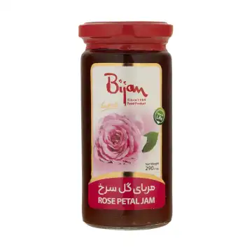 مربا گل سرخ بیژن - 290 گرم
