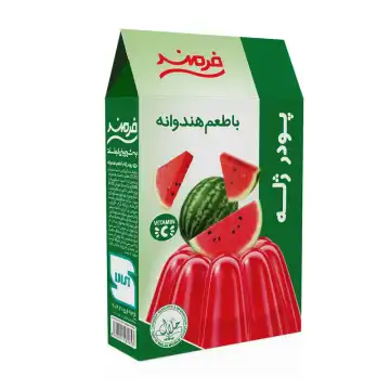 پودر ژله هندوانه فرمند مقدار 100 گرم