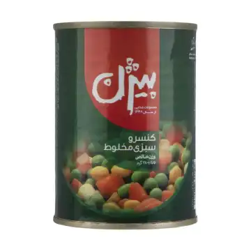 کنسرو سبزی مخلوط بیژن - 380 گرم