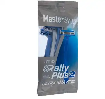 خود تراش مستر شیو مدل Rally Plus2 بسته 4 عددی