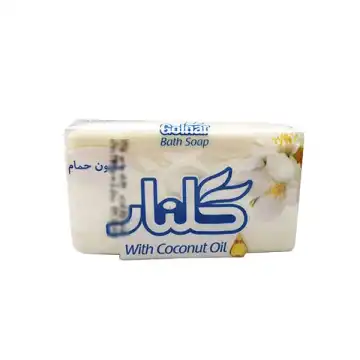 صابون شستشو گلنار مدل با رایحه نارگیل وزن 130 گرم