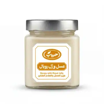 عسل و ژل رویال حبیب _ 350گرم