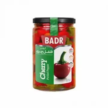 ترشی فلفل چری بدر 540 گرم