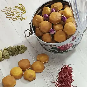 سوهان گزی حبه‌ای درب‌قفلی ۴۰۰ گرمی