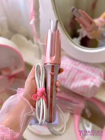کرلی صورتی شیگلم سایز ۲۵ اورجینال💗🎀