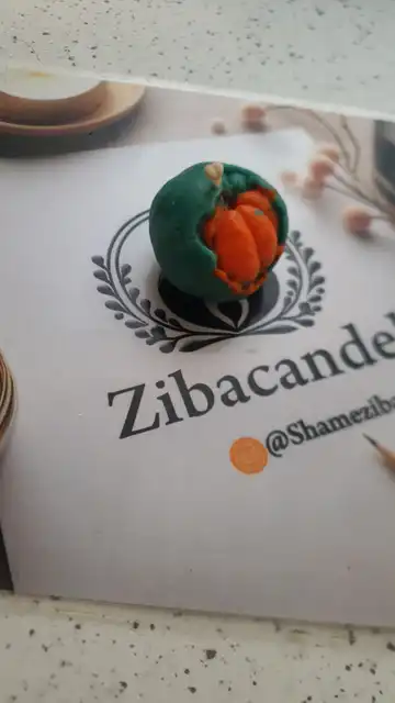 شمع لیمو نارنگی