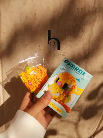 لگو طرح طوطی سرگرمی