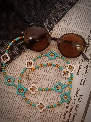 بند عینک با حس و حال نوستالژی ♥️🪻🕶️