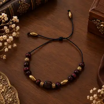 دستبند کلاسیک چوبی